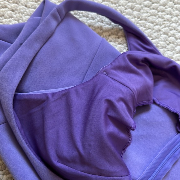 BEC + BRIDGE Marisol Scoop Mini Dress In Grape - Picture 9 of 11